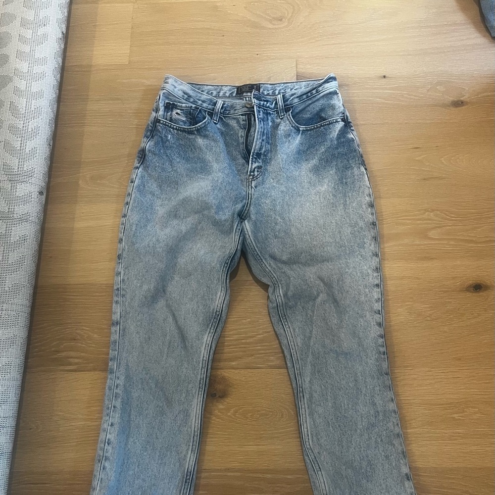 Abercrombie & Fitch Blue Straight Leg Jeans